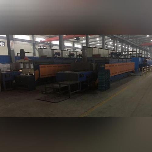 Roller net belt furnace production line
