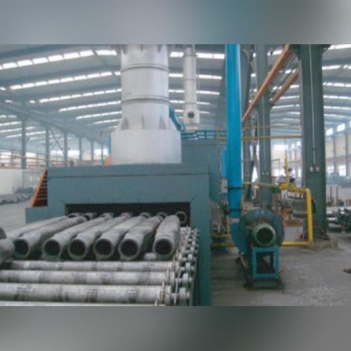Rod saw blade tempering production line