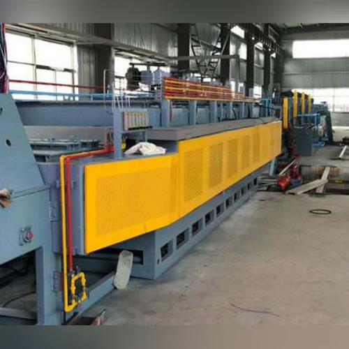Net belt carburizing furnace without Muff roller